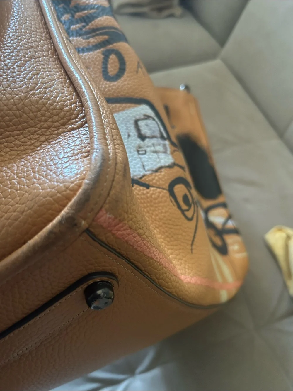 RARE Coach X Jean Michel Basquiat Rogue 39 Snakeskin 6884